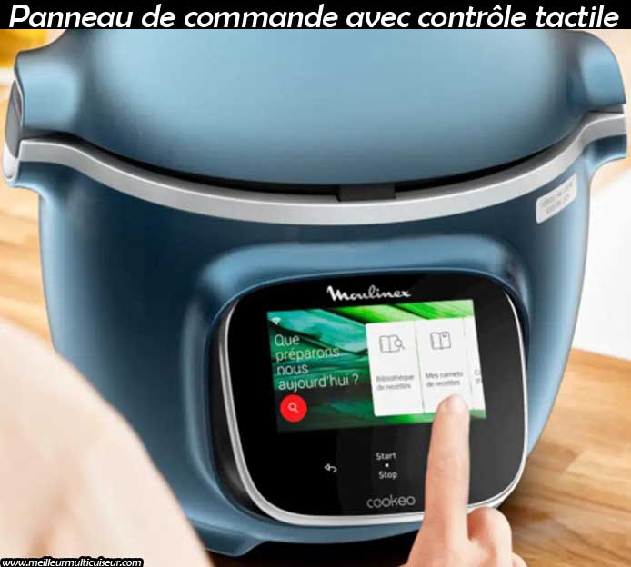 Multicuiseur Cookeo Touch Wifi 4 L - 13 Programmes - Ce902800 -  Multicuiseur BUT