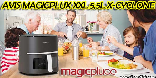 Magicplux X-Cyclone XXL 5.5L : Friteuse sans huile à Fenêtre, 13