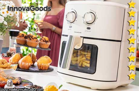 Avantages et inconvénients de l'air fryer Vynner 6500 Pro View de la marque InnovaGoods