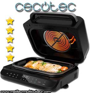 Air fryer & Grill Cecofry FireDome 6000 de CECOTEC : points forts / points faibles