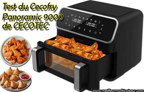 Test du Cecofry Panoramic 9000 de la marque CECOTEC