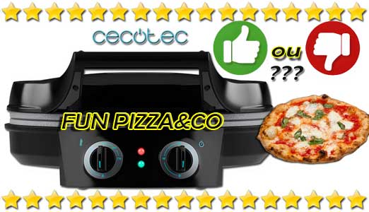 Four à pizza électrique CECOTEC Fun Pizza&Co ref 04278 avis sur ses avantages et inconvénients