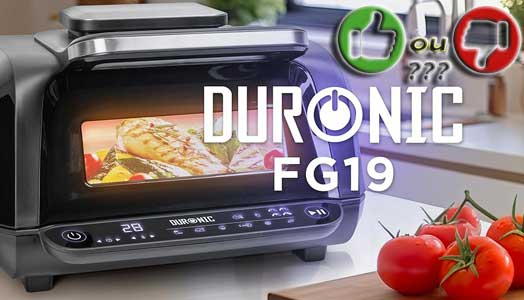 Avis sur la friteuse à air Duronic FG19...