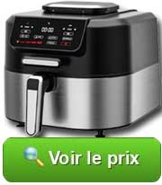 Friteuse sans huile et grill Lellaluka 6L : prix