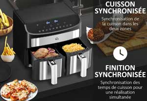 Paniers de cuisson synchronisables