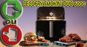 Avis sur Cecofry Duo 6000 Smokin' : ses points forts et ses points faibles