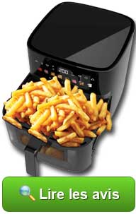 Lire les avis sur la friteuse sans huile Cecofry and Grill Duoheat 8000 de la marque CECOTEC