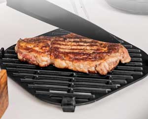 Grillin style pour bien marquer la viande sur le grill