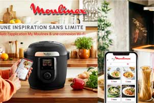 Application My Moulinex pour des recettes en illimité...