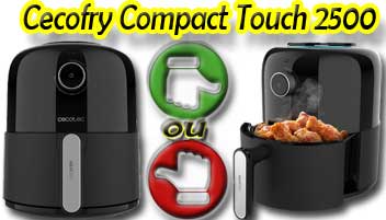 Airfryer Cecofry Compact Touch 2500 de CECOTEC