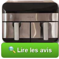 Voir les avis sur la friteuse sans huile CECOTEC Cecofry Advance 9000 inox