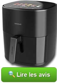 Voir les avis sur l'airfryer Cecofry & Grill Duoheat 6500 CECOTEC.