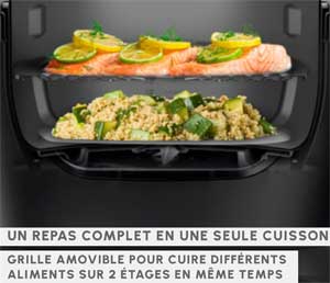 Cuire sur 2 niveaux est vraiment pratique en cuisine...