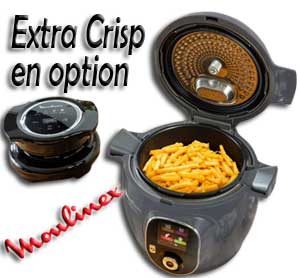 Accessoire Extra Crisp en option.