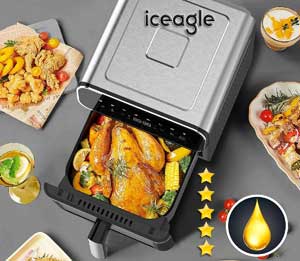 Les + et les - de l'airfryer XXL ICEAGLE...