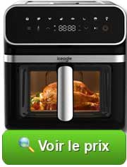 Airfryer XXL ICEAGLE 6.7 litres référence AF-619 : voir son prix