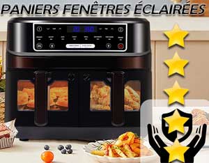 Paniers avec fenêtres éclairées !