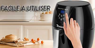 Air fryer familial bon marché, facile à utiliser au quotidien