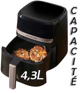 Capacité de l'air fryer pour une famille de 3 personnes pas plus !