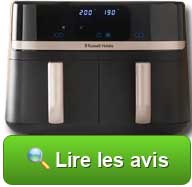 RUSSELL HOBBS Dual Zone 9 litres Satisfry : lire les avis...