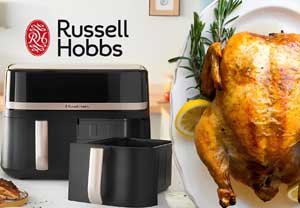 Recettes pour RUSSELL HOBBS Satisfry air 9L Dual Zone