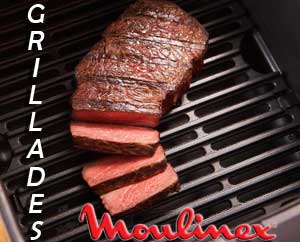 Grille en fonte d'aluminium pour marquer les grillades !