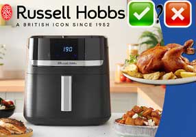 Toute la vérité sur le nouvel air fryer Satisfry 8.3l RUSSEL HOBBS